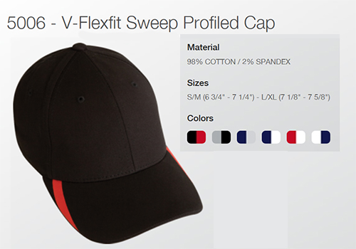 V-FlexFit Sweep Profiled Cap